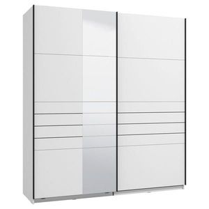 Xora ŠAT. SKRIŇA S POSUV. DVERAMI, biela, 195/217, 5/61 cm vyobraziť