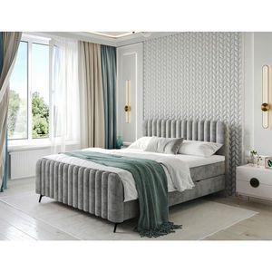 MID.YOU AMERICKÁ POSTEĽ, 160/200 cm, sivá vyobraziť