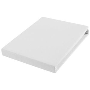 Novel NAPÍNACIA PLACHTA, džersej, biela, 90-100/200-220 cm vyobraziť