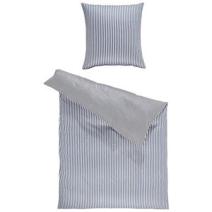 Janine OBOJSTRANNÁ POSTEĽNÁ BIELIZEŇ, makosatén, antracitová, biela, 135/200 cm vyobraziť