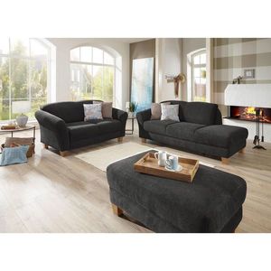 Sit & More LEŇOŠKA, textil, čierna vyobraziť