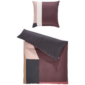 Schöner Wohnen OBOJSTRANNÁ POSTEĽNÁ BIELIZEŇ, satén, antracitová, krémová, svetloružová, červenohnedá, 135/200 cm vyobraziť