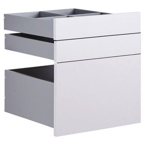 Hom`in SADA ZÁSUVIEK, svetlosivá, 45, 3/50, 3/46, 8 cm vyobraziť