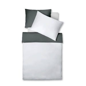 Fleuresse POSTEĽNÁ BIELIZEŇ, makosatén, sivá, svetlosivá, 140/200 cm vyobraziť