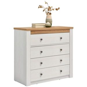 Landscape KOMODA, biela, farba duba, dub San Remo, 97/90, 5/42 cm vyobraziť