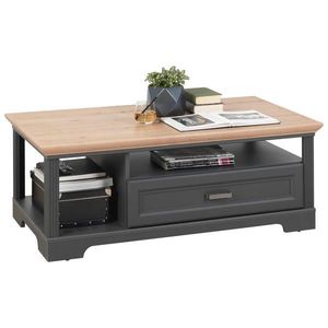 Hom`in KONFERENČNÝ STOLÍK, grafitová, dub artisan, kompozitné drevo, 120/67/45 cm vyobraziť