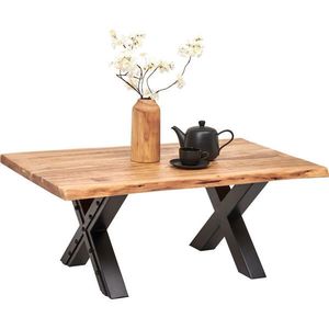 Ambia Home KONFERENČNÝ STOLÍK, prírodná farba, čierna, drevo, kov, 115/70/45 cm vyobraziť