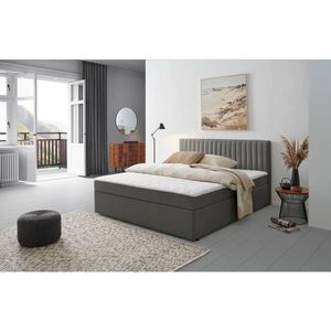 MID.YOU AMERICKÁ POSTEĽ, 160/200 cm, tmavosivá vyobraziť