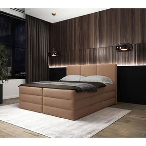 MID.YOU BOXSPRINGOVÁ POSTEĽ, 180/200 cm, terakotová vyobraziť