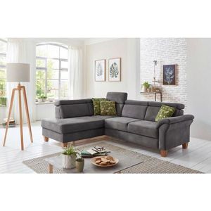 Sit & More ROHOVÁ SEDACIA SÚPRAVA, textil, antracitová vyobraziť