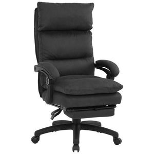 Venda KANCELÁRSKE KRESLO, mikrovlákno, antracitová vyobraziť