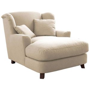 Sit & More XXL KRESLO, textil, écru vyobraziť