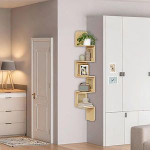 MID.YOU ROHOVÝ REGÁL, farba duba, 20/126/20 cm vyobraziť