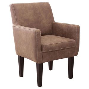 Sit & More KRESLO, textil, hnedá vyobraziť