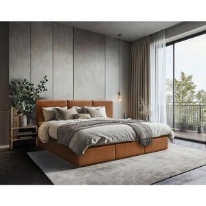 MID.YOU RODINNÁ POSTEĽ, 270/200 cm, terakotová vyobraziť