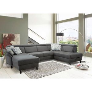 Sit & More SEDACIA SÚPRAVA, textil, antracitová vyobraziť