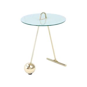 Kayoom PRÍRUČNÝ STOLÍK, biela, zlatá vyobraziť