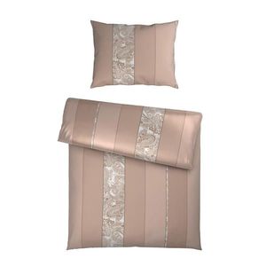 Dieter Knoll POSTEĽNÁ BIELIZEŇ, satén, béžová, vyobraziť