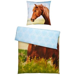 DETSKÉ OBLIEČKY S KONÍKOM 140/200 cm vyobraziť