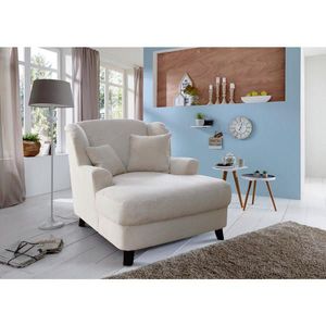 Sit & More XXL KRESLO, textil, krémová vyobraziť