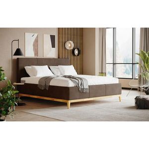 MID.YOU ČALÚNENÁ POSTEĽ, 180/200 cm, taupe vyobraziť