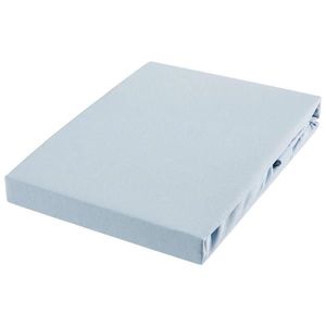 Novel NAPÍNACIA PLACHTA, džersej, modrá, 90-100/200-220 cm vyobraziť