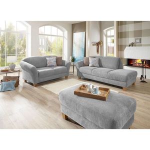 Sit & More LEŇOŠKA, textil, strieborná vyobraziť