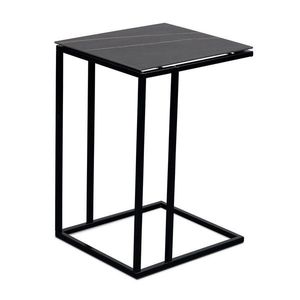 PRÍRUČNÝ STOLÍK, čierna vyobraziť