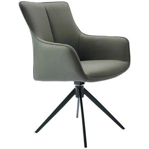 Novel STOLIČKA S PODRÚČKAMI, zelená, čierna vyobraziť