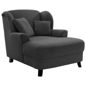 Sit & More XXL KRESLO, textil, kompozitné drevo, tmavosivá vyobraziť