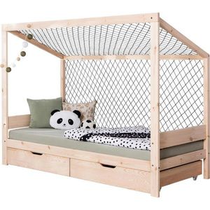 MID.YOU POSTEĽ S ÚLOŽNÝM PRIESTOROM, 90/200 cm prírodná farba vyobraziť