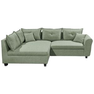 Livetastic ROHOVÁ SEDACIA SÚPRAVA, textil, zelená vyobraziť