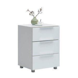 Voleo NOČNÝ STOLÍK, biela s vysokým leskom, 45/60/40 cm vyobraziť