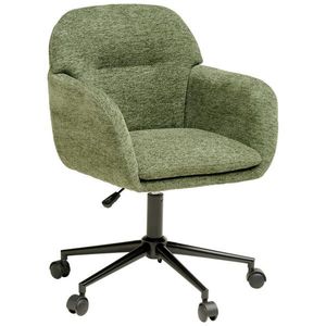 MID.YOU OTOČNÁ STOLIČKA, tkaná textília, zelená vyobraziť