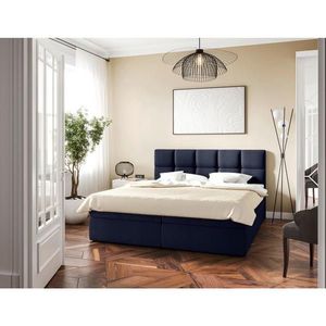 MID.YOU AMERICKÁ POSTEĽ, 180/220 cm, tmavomodrá vyobraziť