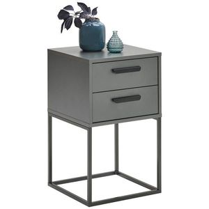 Carryhome NOČNÝ STOLÍK, antracitová, čierna, 40/65/38, 5 cm vyobraziť