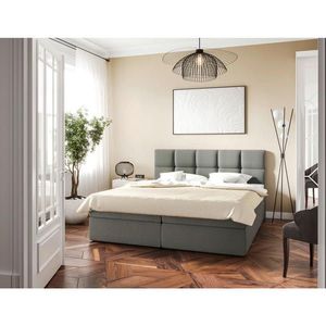 MID.YOU AMERICKÁ POSTEĽ, 180/220 cm, sivá vyobraziť