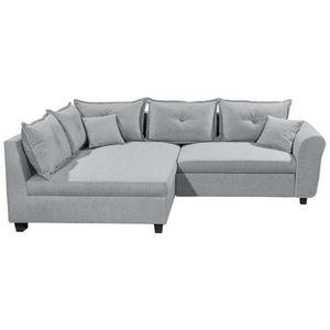 Livetastic ROHOVÁ SEDACIA SÚPRAVA, textil, sivá vyobraziť