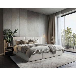 MID.YOU RODINNÁ POSTEĽ, 210/200 cm, sivá vyobraziť