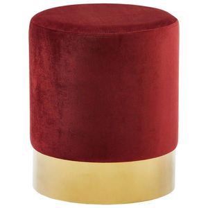 Xora TABURETKA, kov, textil, 35/42/35 cm vyobraziť