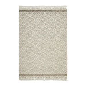 Linea Natura RUČNE TKANÝ KOBEREC, 130/190 cm, strieborná, béžová vyobraziť