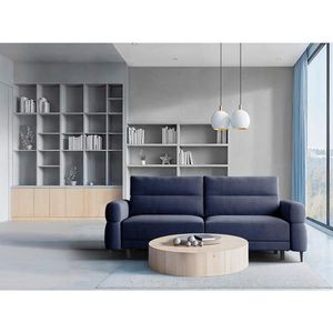 Livetastic ROZKLADACIA POHOVKA, textil, tmavomodrá vyobraziť