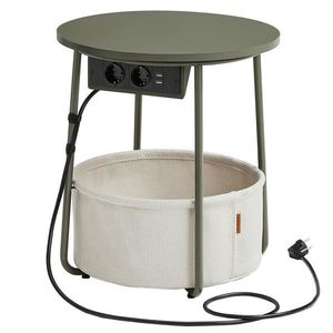 MID.YOU PRÍRUČNÝ STOLÍK, zelená, béžová vyobraziť