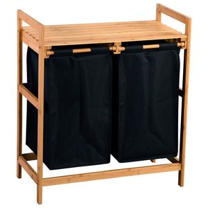 Kesper ZBERNÝ KÔŠ NA BIELIZEŇ, hnedá, čierna vyobraziť