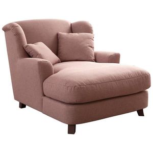 Sit & More XXL KRESLO, textil, staroružová vyobraziť
