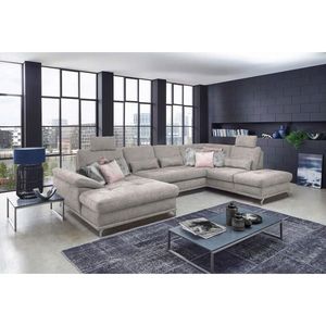 Sit & More SEDACIA SÚPRAVA, textil, strieborná vyobraziť