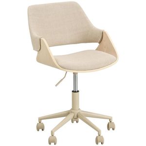 MID.YOU OTOČNÁ STOLIČKA, vzhľad ľanu, prírodná farba, béžová vyobraziť