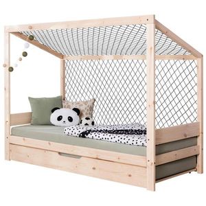 MID.YOU VÝSUVNÁ POSTEĽ, 90/200 cm prírodná farba vyobraziť