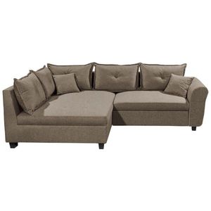 Livetastic ROHOVÁ SEDACIA SÚPRAVA, textil, hnedá vyobraziť