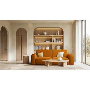 Livetastic ROZKLADACIA POHOVKA, textil, oranžová vyobraziť